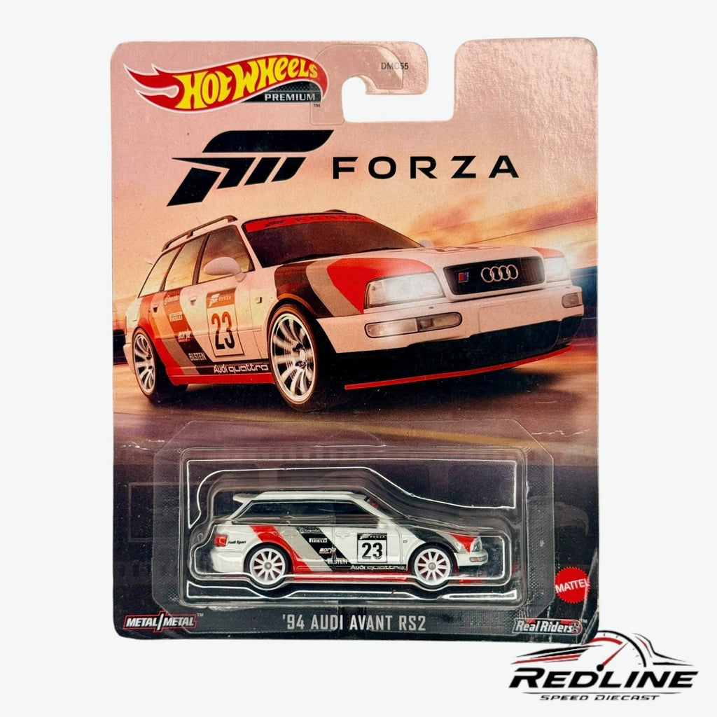 🇩🇪🇩🇪Hot Wheels Premium Forza '94 Audi Avant RS2 White H17🇩🇪🇩🇪