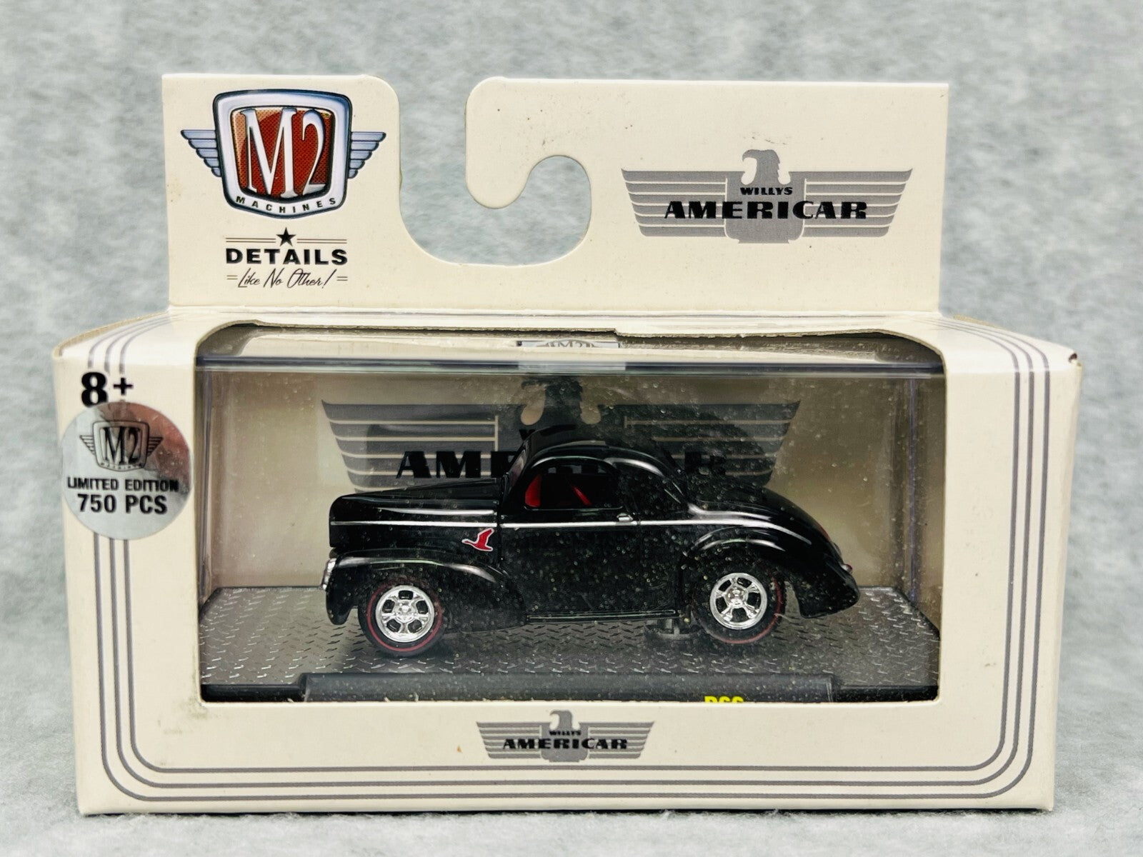 🇺🇸M2 Machines 1941 Willys Coupe R66 21-29  CHASE Willys Americar Series H26