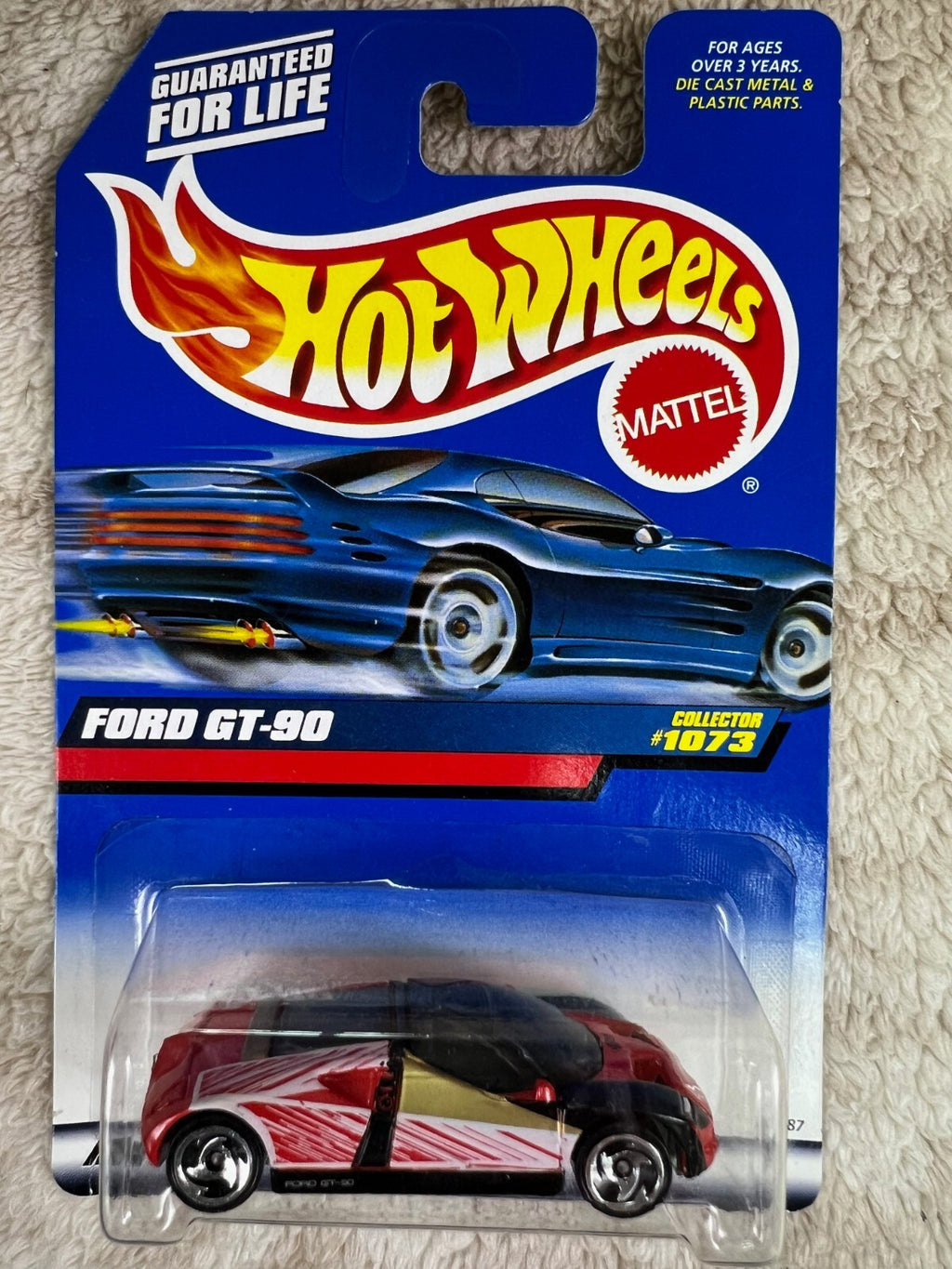 🇺🇸🇺🇸Hot Wheels 1998 First Editions #1073 Ford GT-90 Red HW19🇺🇸🇺🇸
