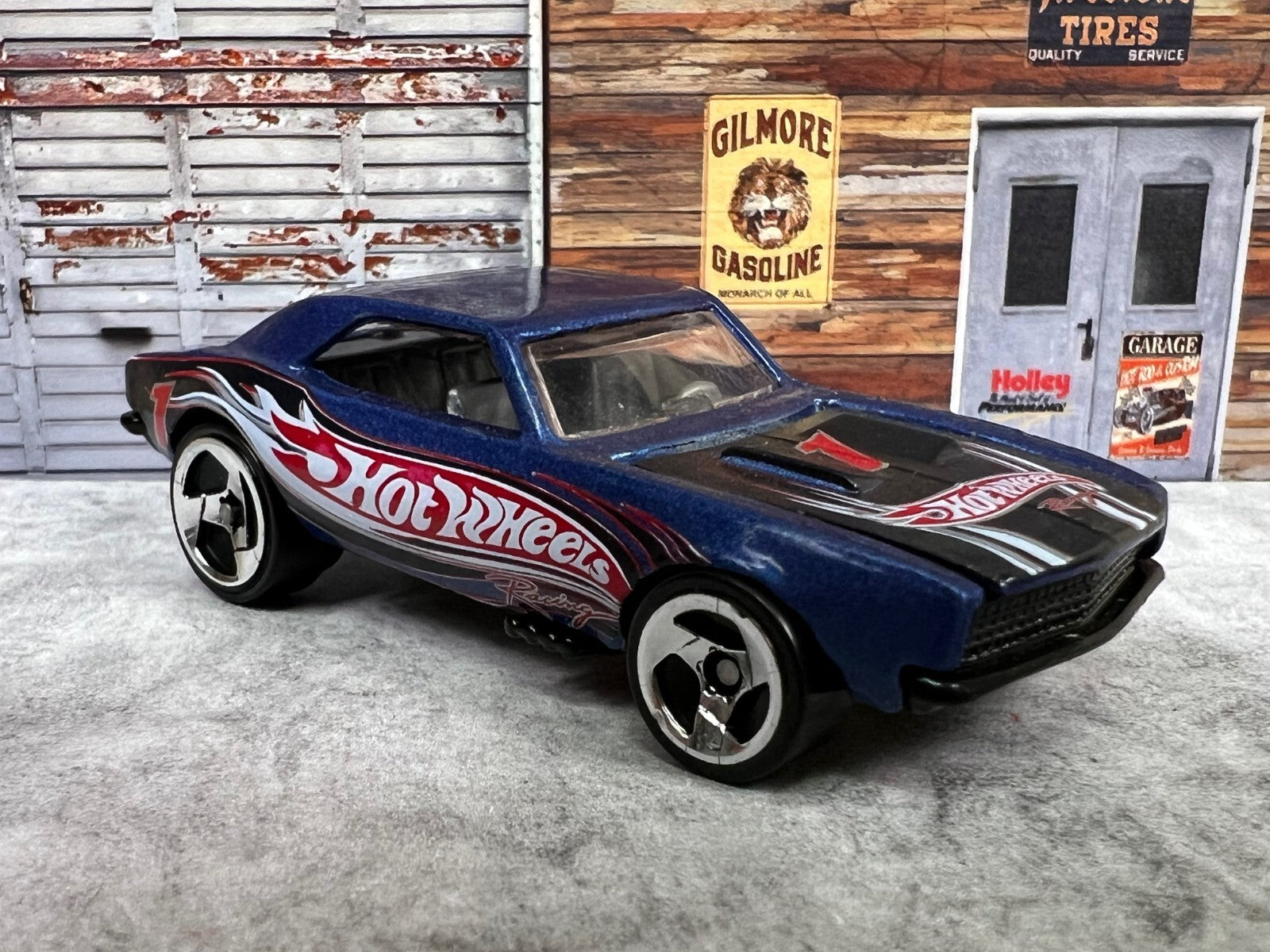 🔥🔥🔥Hotwheels 1967 Chevy '67 Camaro 1982 Hood Opens c16🔥🔥🔥