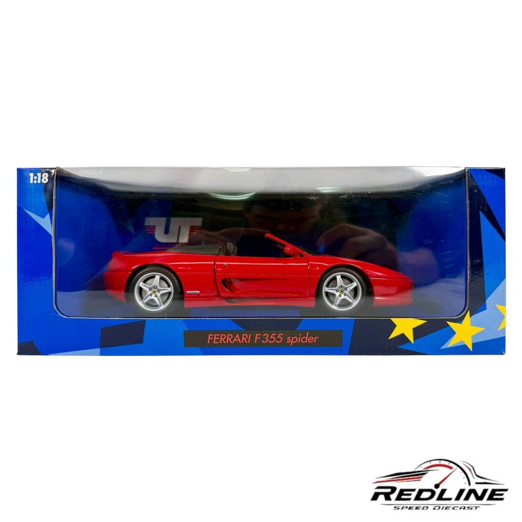 🇮🇹UT MODELS FERRARI F355 BERLINETTA Coupe Red 1:18 C3🇮🇹
