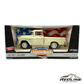 🇺🇸🇺🇸 ERTL American Muscle Die Cast 1955 Chevy 3100 CAMEO 1:18 Ivory🇺🇸🇺🇸