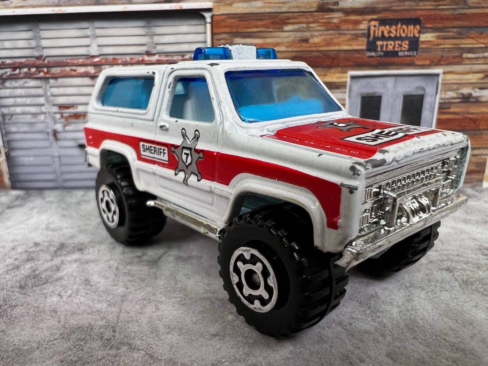 🚨🚨🚨Matchbox 1983 Sheriff 4x4 Chevy Blazer  Toy Truck C8🚨🚨🚨