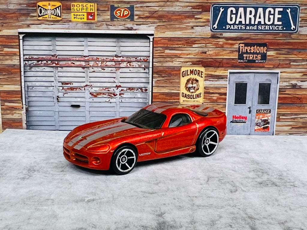 🔥🔥HOT WHEELS 2006 BURNT ORANGE 2006 DODGE VIPER COUPE FIRST EDITIONS C15🔥🔥
