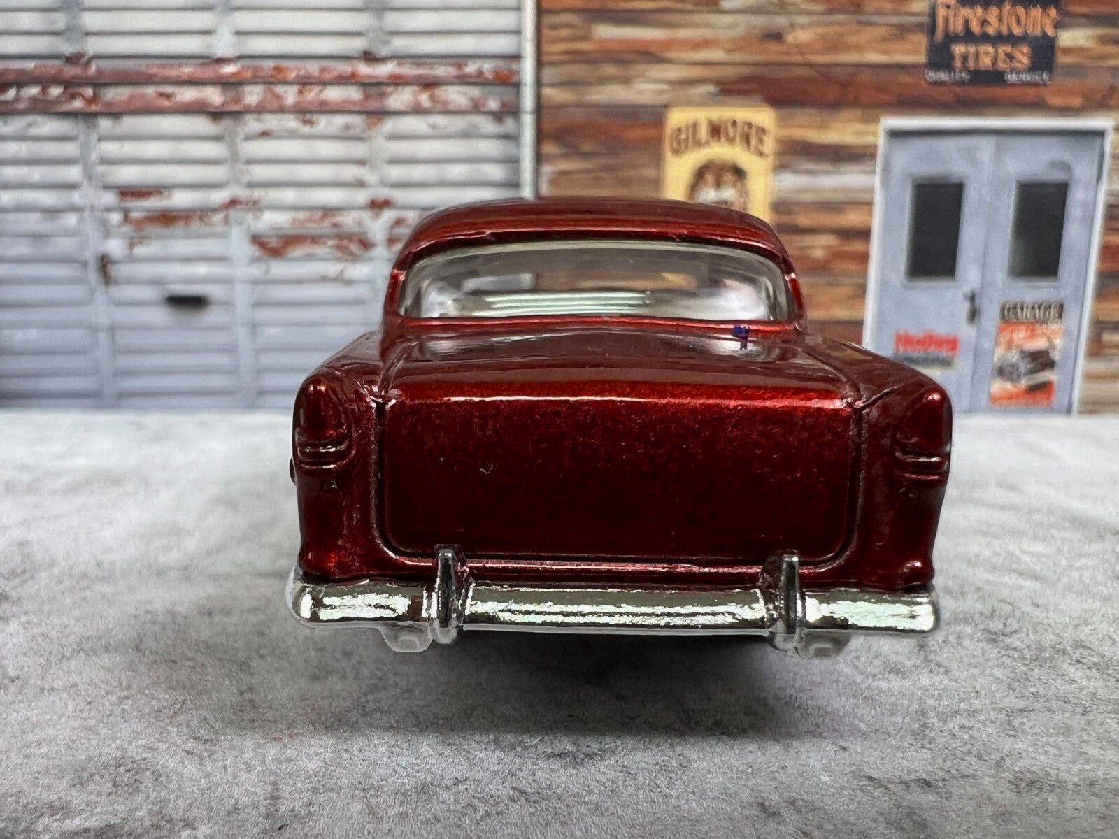 🇺🇸🇺🇸🇺🇸Hot Wheels CHEVY BEL AIR  '55 Chevy  Red C9🇺🇸🇺🇸🇺🇸