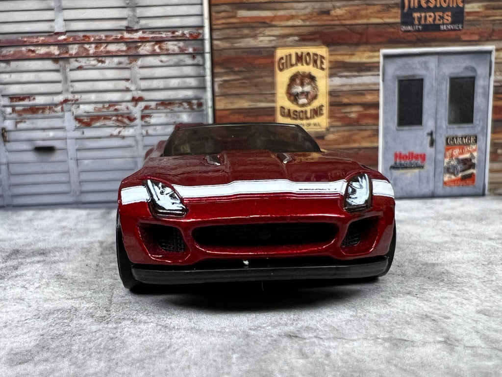 🔥🔥🔥Hot Wheels HW Exotics '15 Jaguar F-Type Project 7 Metalflake Red C11🔥🔥🔥