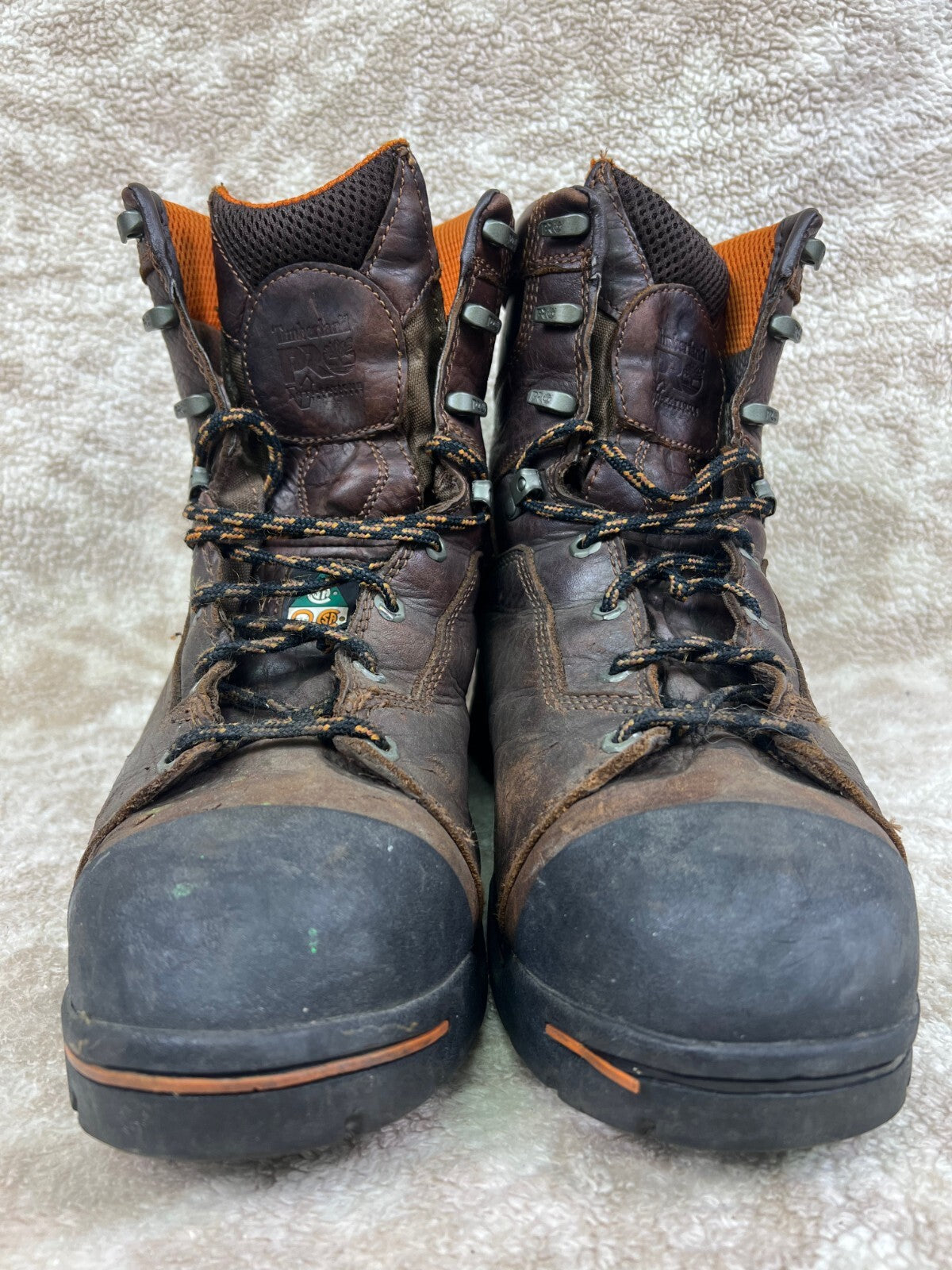 🥾Timberland PRO Men's 8" Endurance 52561 Steel Toe Work Boot Brown Size 11.5M🥾