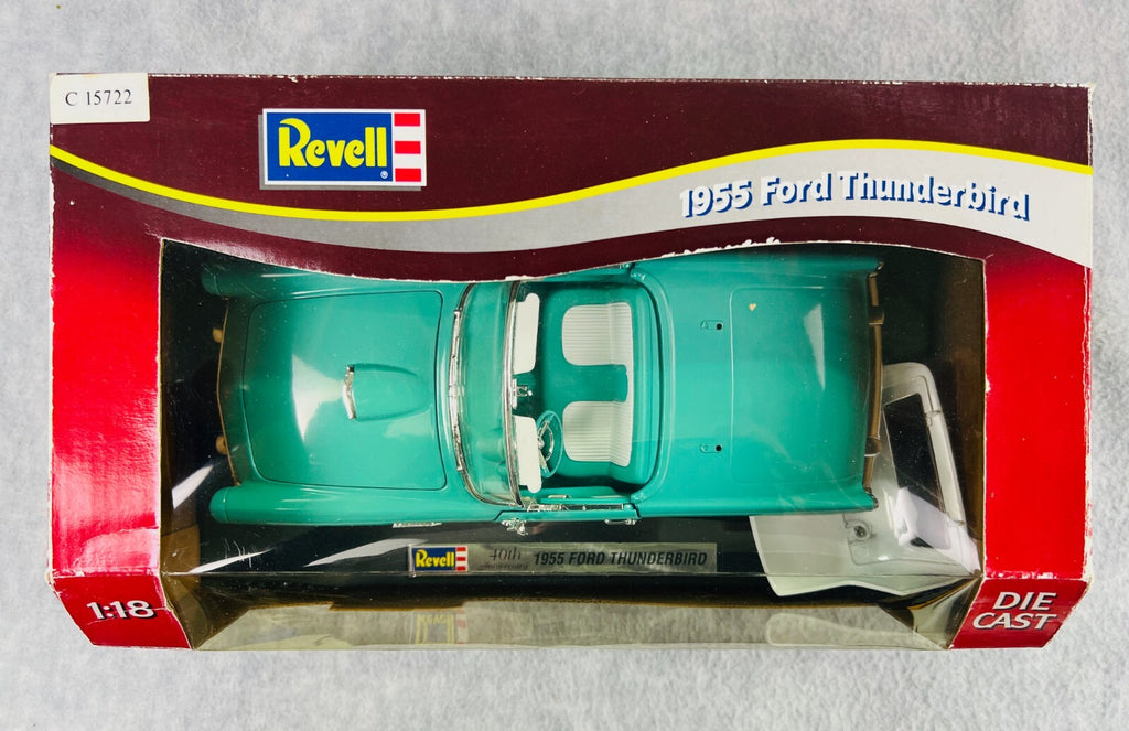 🇺🇸🇺🇸Revell  1955 Ford Thunderbird Convertible  1:18 Scale Diecast🇺🇸🇺🇸