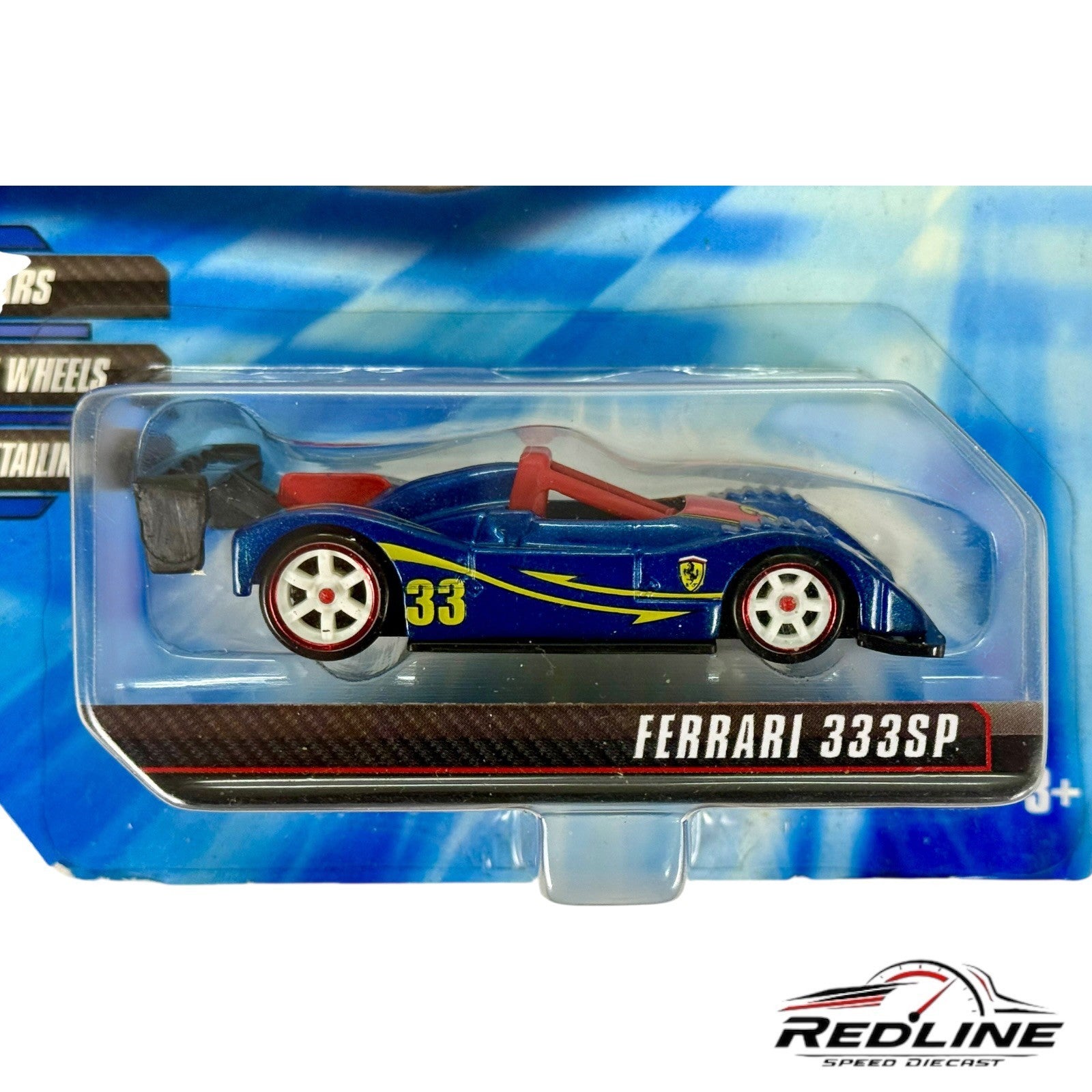🇮🇹Hot Wheels Speed Machines Ferrari 333SP Blue 1:64🇮🇹