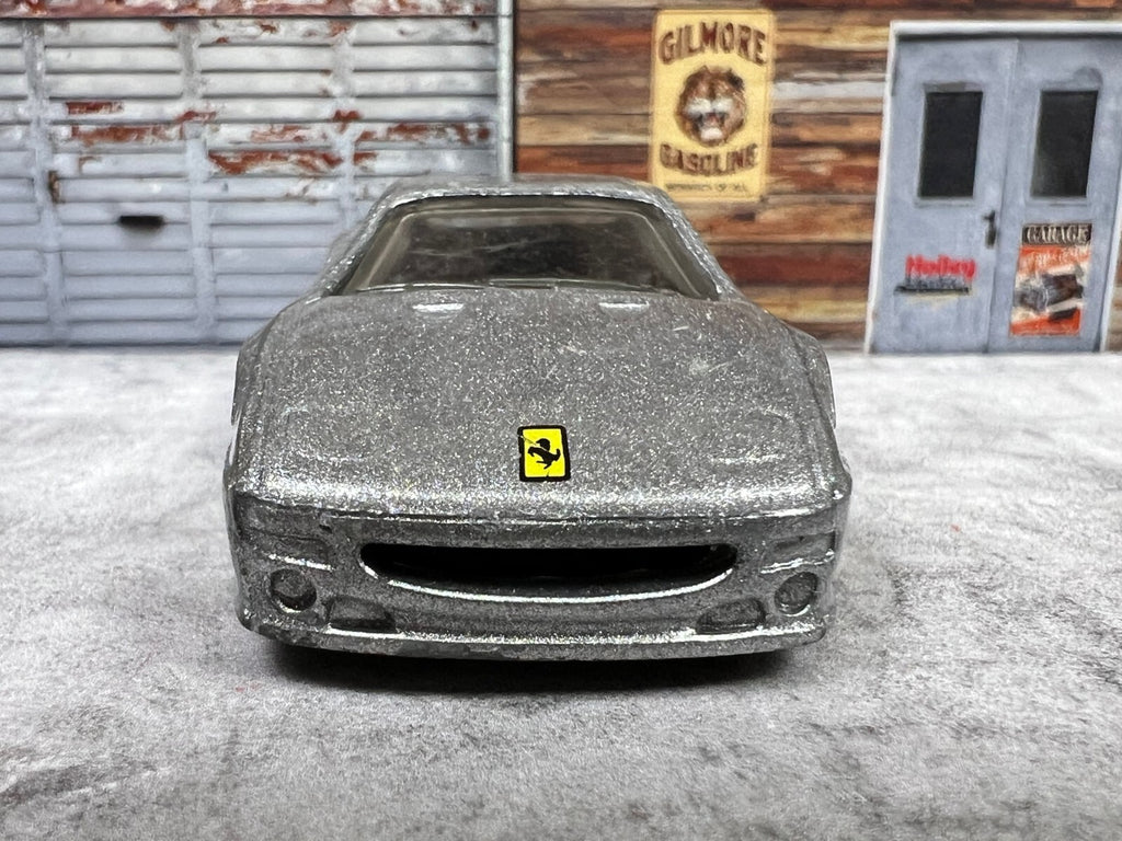 🇮🇹🇮🇹🇮🇹Hot Wheels Ferrari F512M  Silver 1997 C17🇮🇹🇮🇹🇮🇹