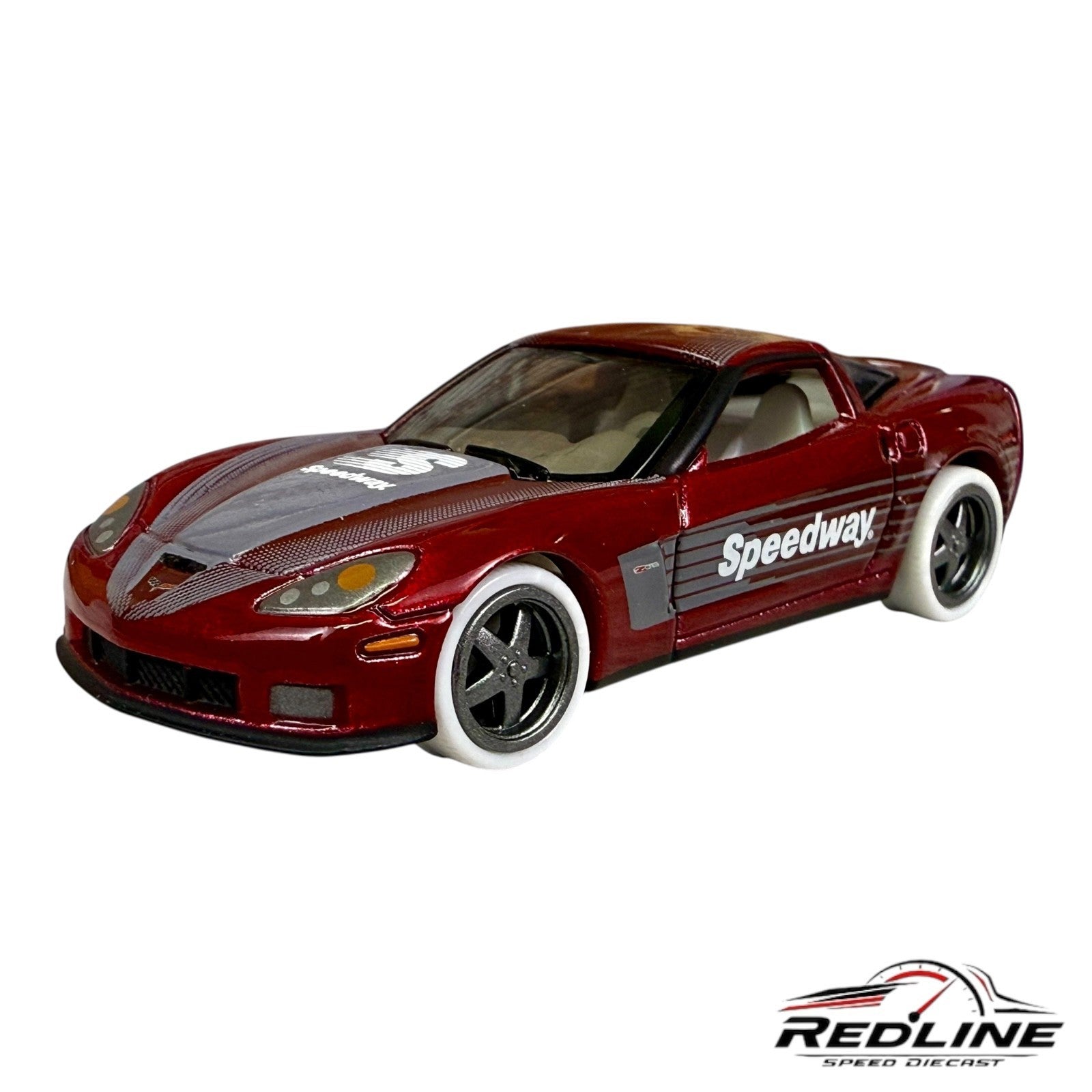 🇺🇸🇺🇸Auto World Speedway 2010 Chevy Corvette Z06 Ultra Red Chase C20🇺🇸🇺🇸