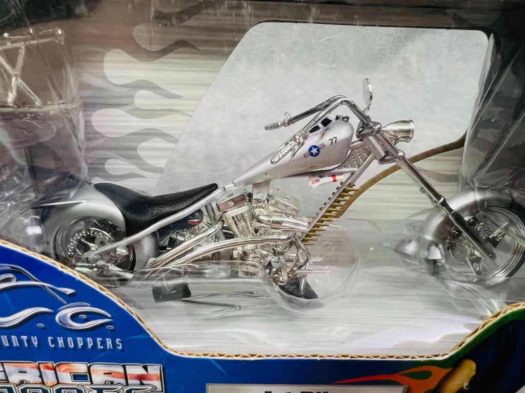 🦅🦅🦅🦅2004 Joy Ride American Chopper Series JET BIKE 1/18🦅🦅🦅🦅