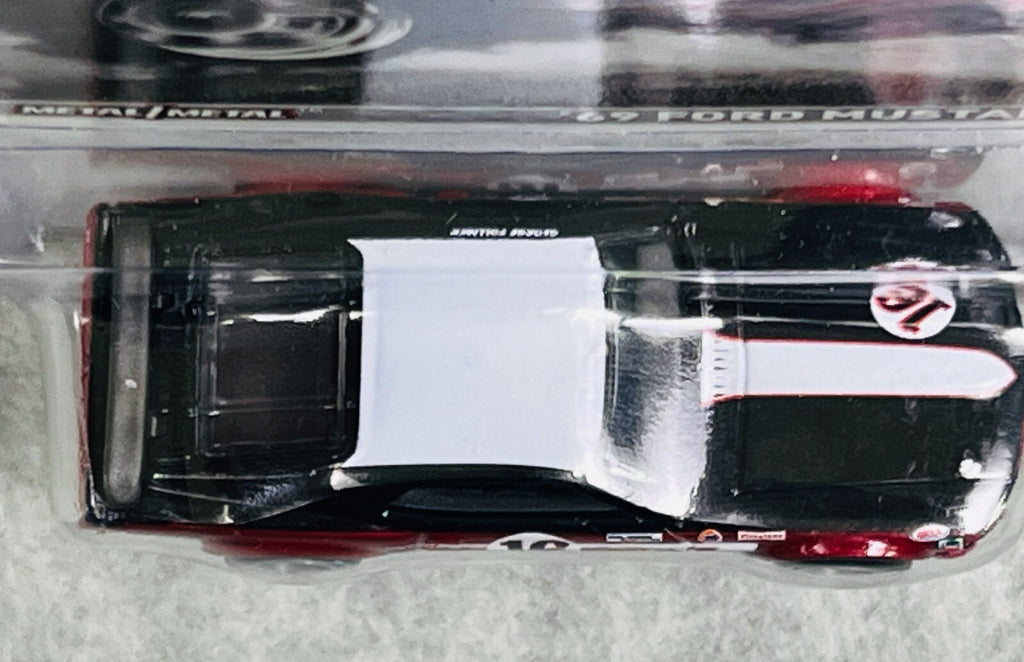 🏁🏁🏁 Hot Wheels Racing Muscle '69 FORD MUSTANG BOSS 302 Black/Red 🏁🏁🏁