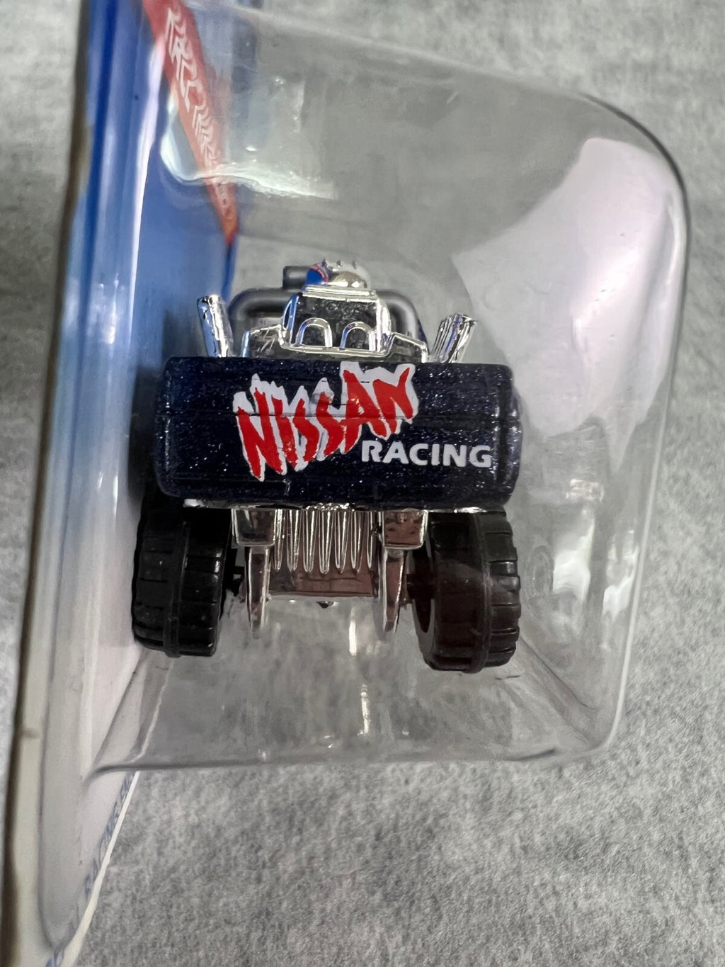 🔥🔥🔥Hot Wheels 1995 Nissan Truck # 383 Blue 4/4 RACE TRUCK SERIES HW21🔥🔥🔥