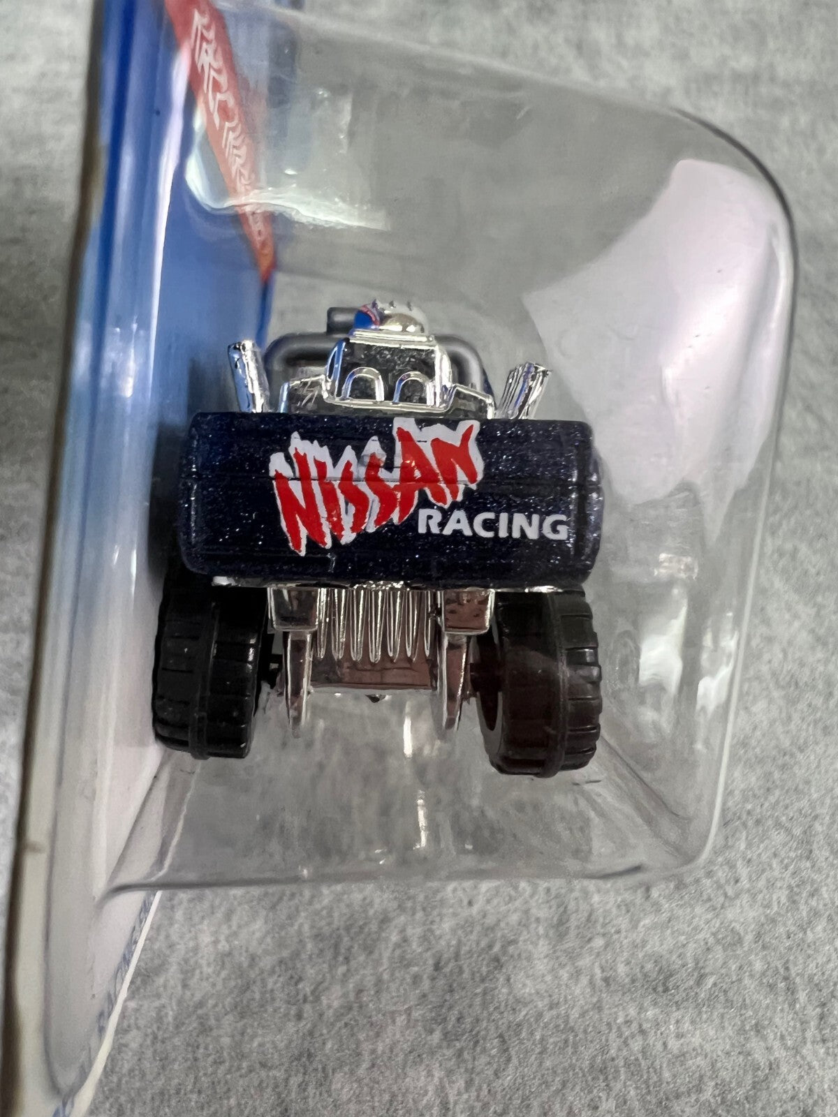 🔥🔥🔥Hot Wheels 1995 Nissan Truck # 383 Blue 4/4 RACE TRUCK SERIES HW21🔥🔥🔥