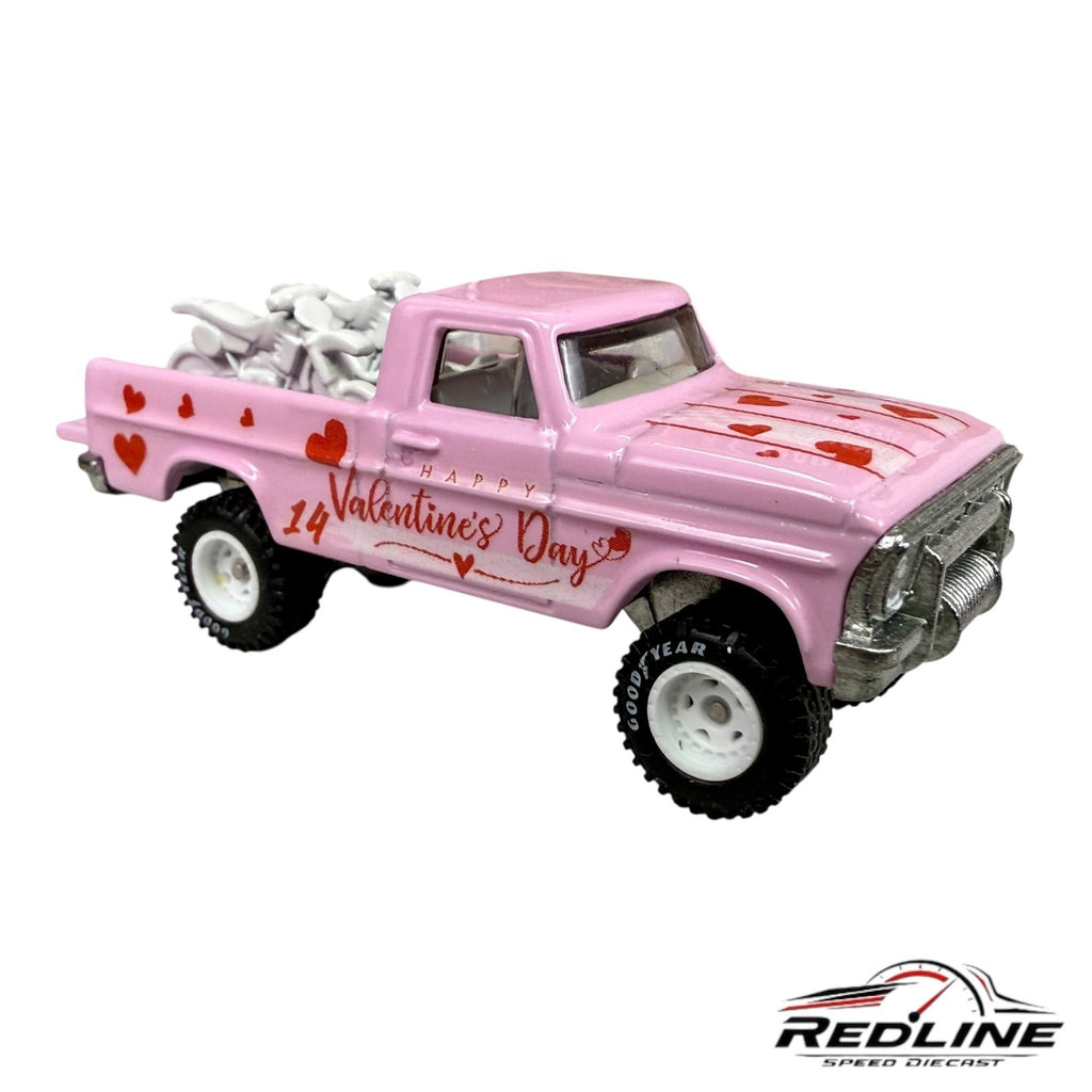 🇺🇸🇺🇸Hot Wheels Texas Drive 'em CUSTOM Valentines Day LOOSE 🇺🇸🇺🇸