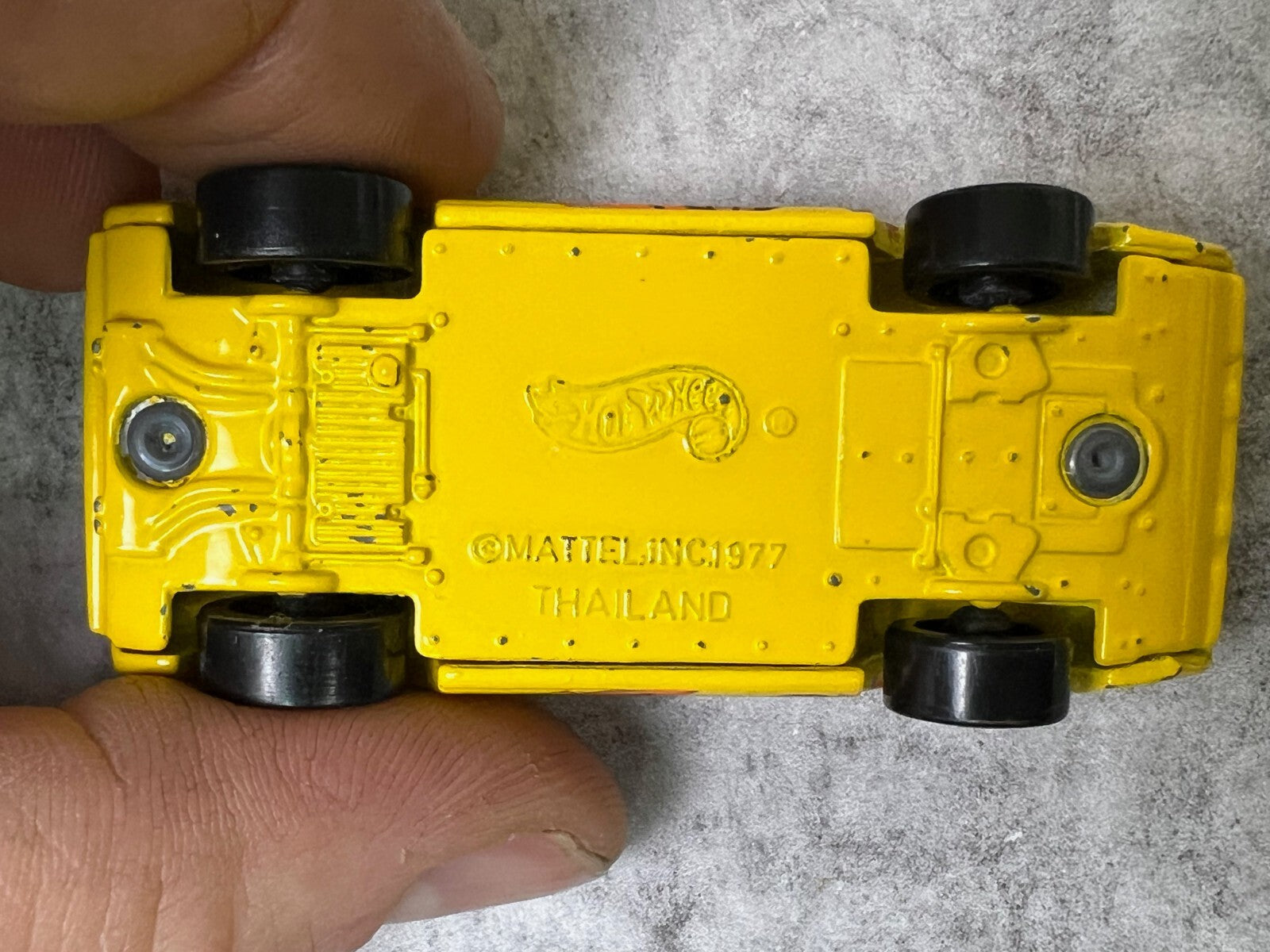 🇮🇹🇮🇹 Hot Wheels Ferrari Racebait 308 Tornado Twister Yellow C14🇮🇹🇮🇹