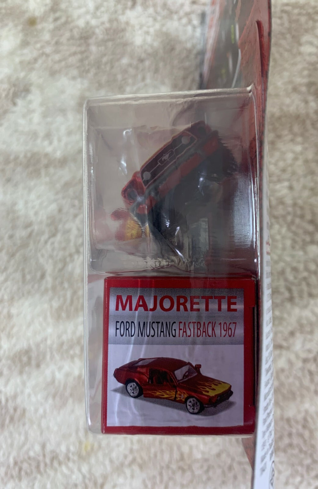 ********Majorette - Vintage Deluxe - Ford Mustang Fastback RED 1967 🔥🔥*****HW4