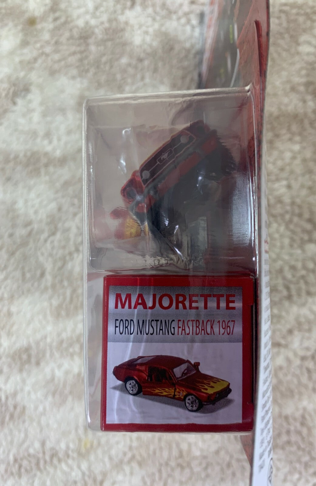 ********Majorette - Vintage Deluxe - Ford Mustang Fastback RED 1967 🔥🔥*****HW4