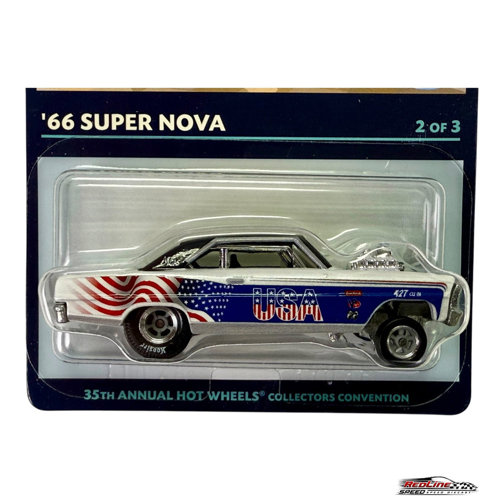 🇺🇸Hot Wheels 35th Annual LA Collectors Convention '66 Super Nova 2175/6200🇺🇸