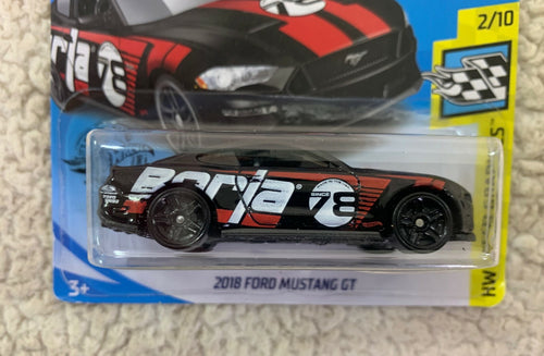 **** Hot Wheels - 2018 Ford Mustang GT HW Speed Graphics 2/10 Short Card HW06***