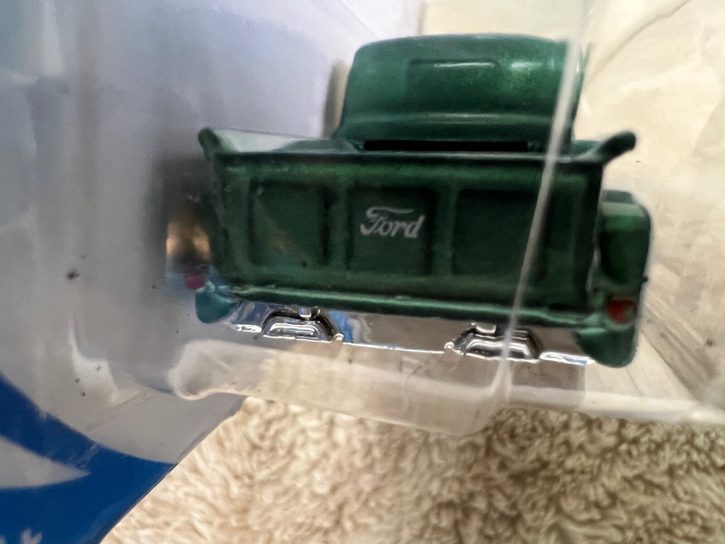 🔥🔥Hot Wheels #120/250 Rod Squad 5/10 '49 FORD F1 Pickup Legends Green HW05🔥🔥