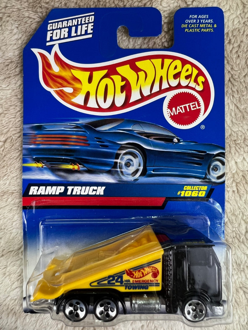 🔥🔥🔥🔥Hot Wheels Ramp Truck #1060 Black HW19🔥🔥🔥🔥