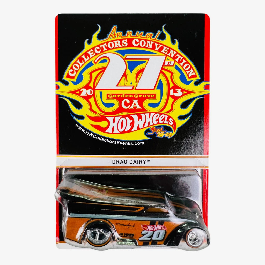 🔥🔥🔥Hot Wheels 27th Annual Collectors Convention Drag Dairy H29🔥🔥🔥