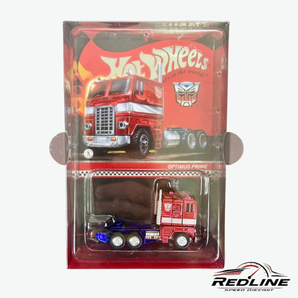 🔥🔥Hot Wheels Transformers Optimus Prime RLC Exclusive D3🔥🔥