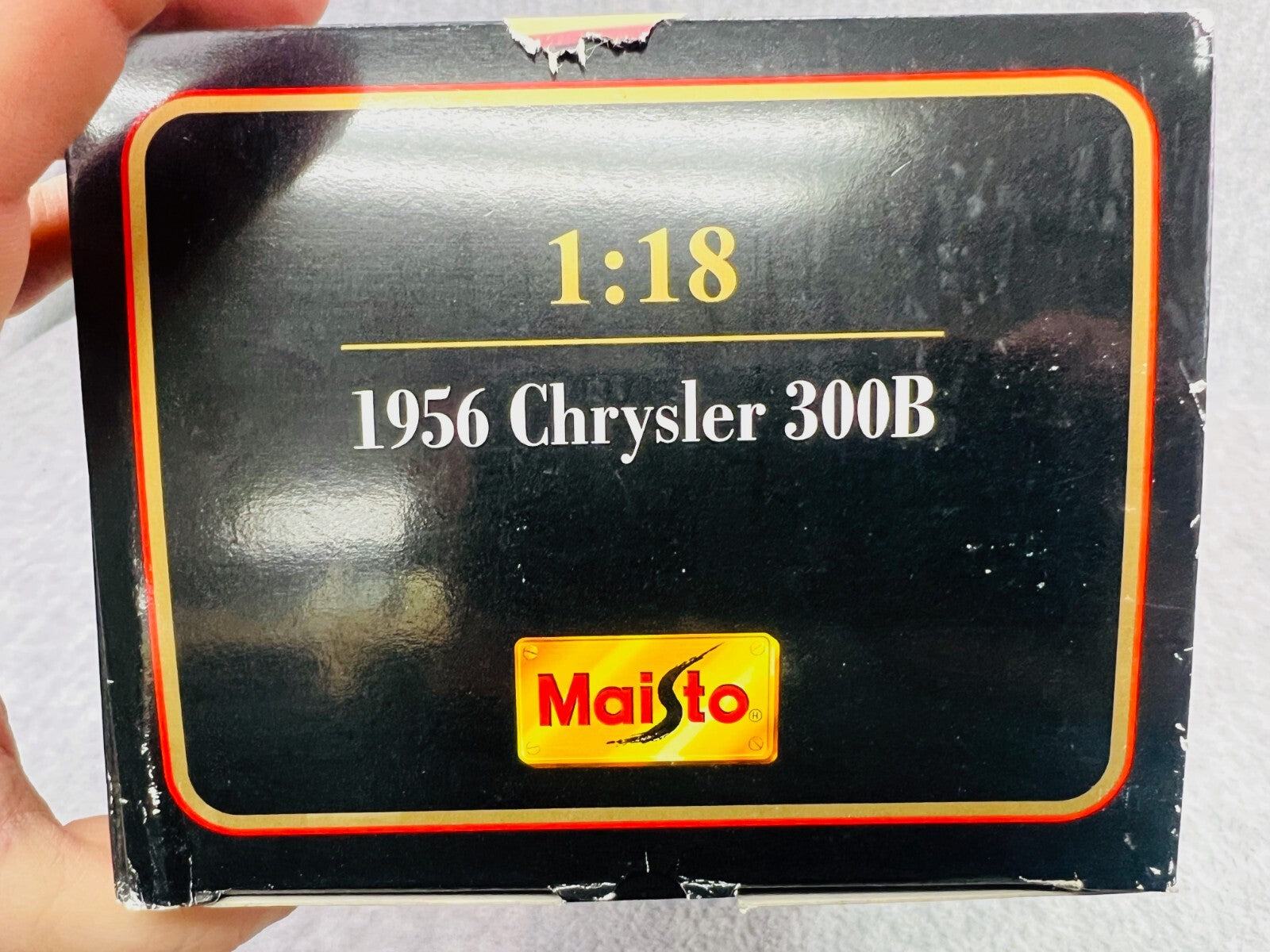 🇺🇸🇺🇸Maisto 1956 Chrysler 300B Special Edition 1:18 Diecast🇺🇸🇺🇸