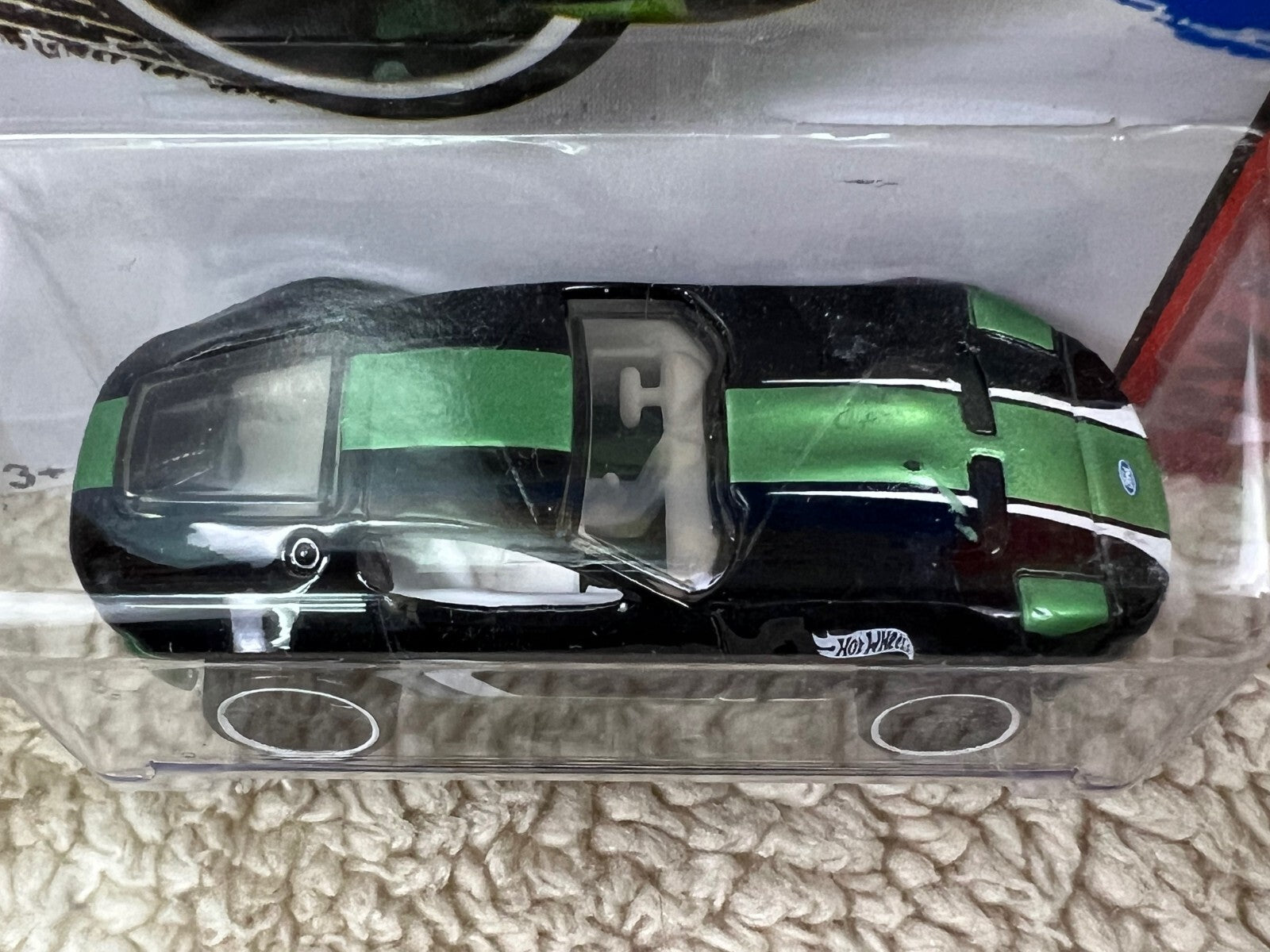 🇺🇸🇺🇸Hot Wheels 2005 FORD SHELBY GR-1 CONCEP TBlack HW RACE 178/250 HW06🇺🇸