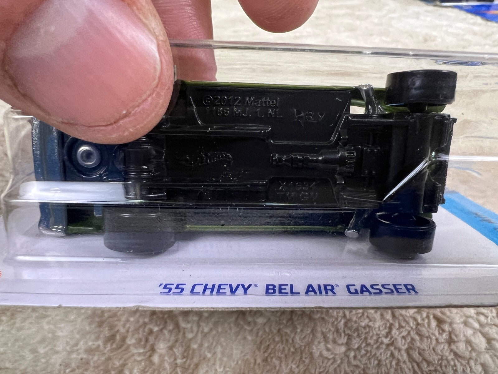🔥🔥🔥🔥Hot Wheels '55 Chevy Bel Air Gasser Green 43/250 HW19🔥🔥🔥🔥