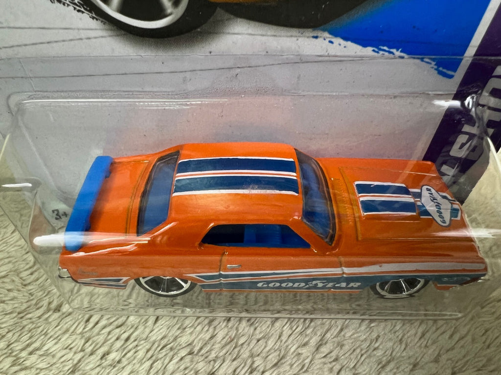 🔥🔥Hot Wheels '69 Mercury Cougar Eliminator HW Showroom ORANGE Goodyear HW12🔥