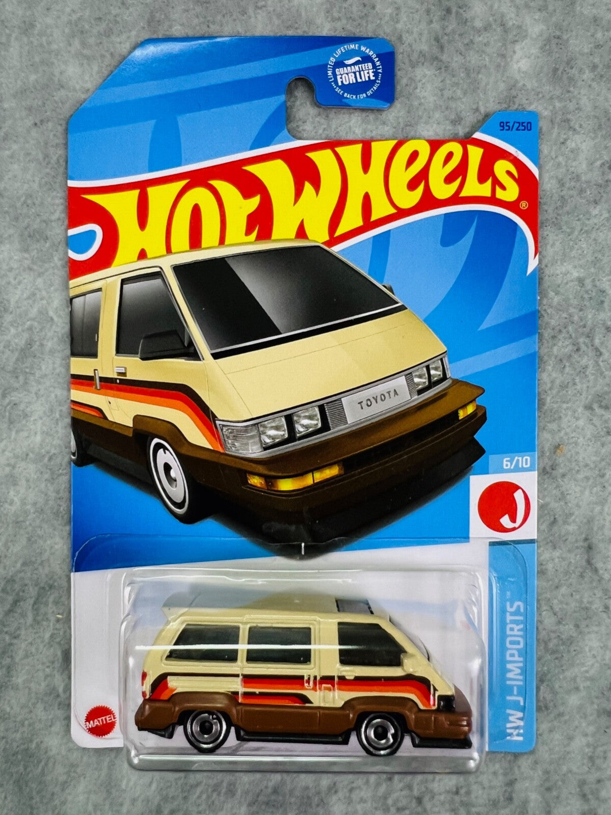 🔥🔥🔥Hot Wheels 2023 HW J-Imports 6/10 Tan 1986 Toyota Van H24🔥🔥🔥