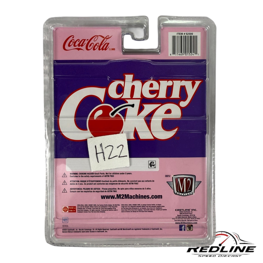 🍒🍒M2 Machines 1988 GMC Sierra 1500 Cherry Coke Coca-Cola H22🍒🍒