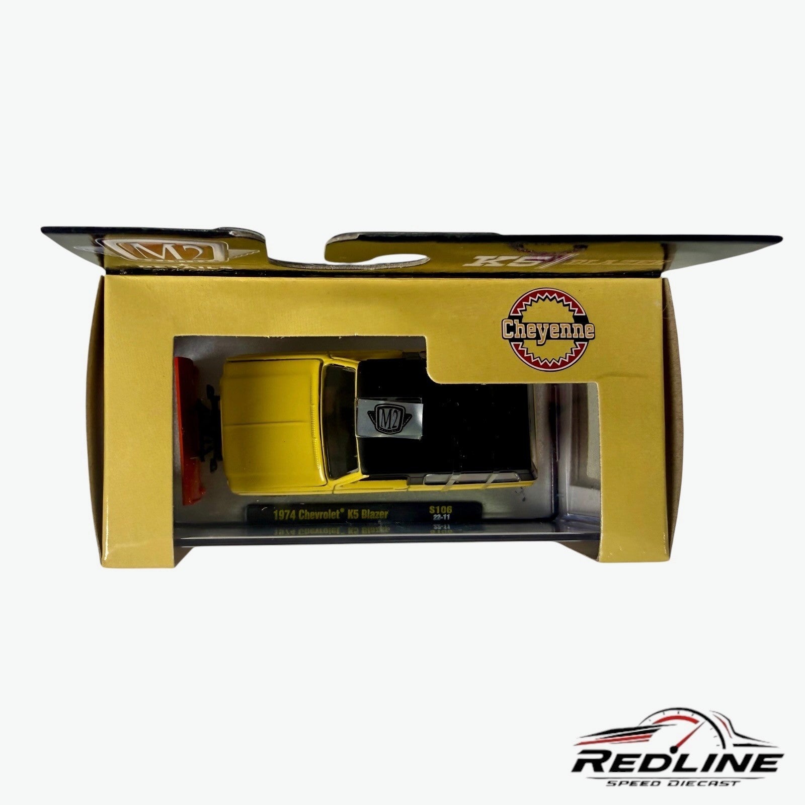 🇺🇸🇺🇸M2 Machines Chevrolet K5 Blazer Diecast Yellow 1:64 H15🇺🇸🇺🇸