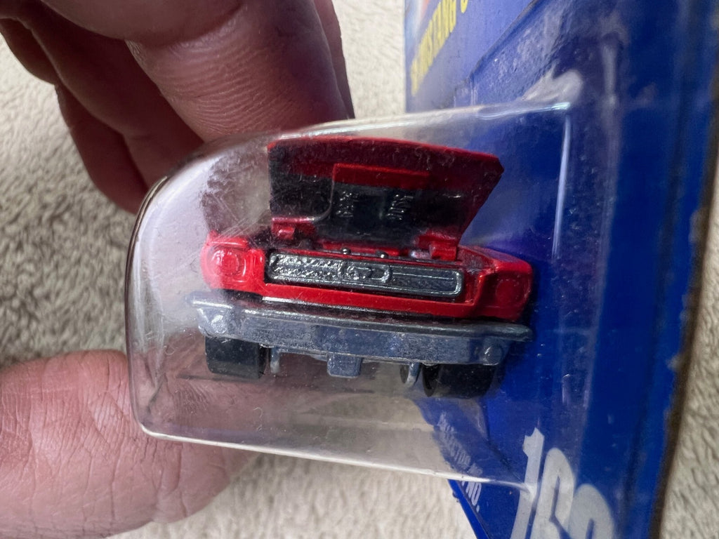 🇺🇸🇺🇸Mattel Hot Wheels '65 Mustang Convertible #162 Blue Card HW13🇺🇸🇺🇸