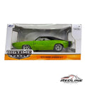 🇺🇸Jada Toys Bigtime Muscle 1970 Dodge Charger R/T Green 1:24 D1🇺🇸