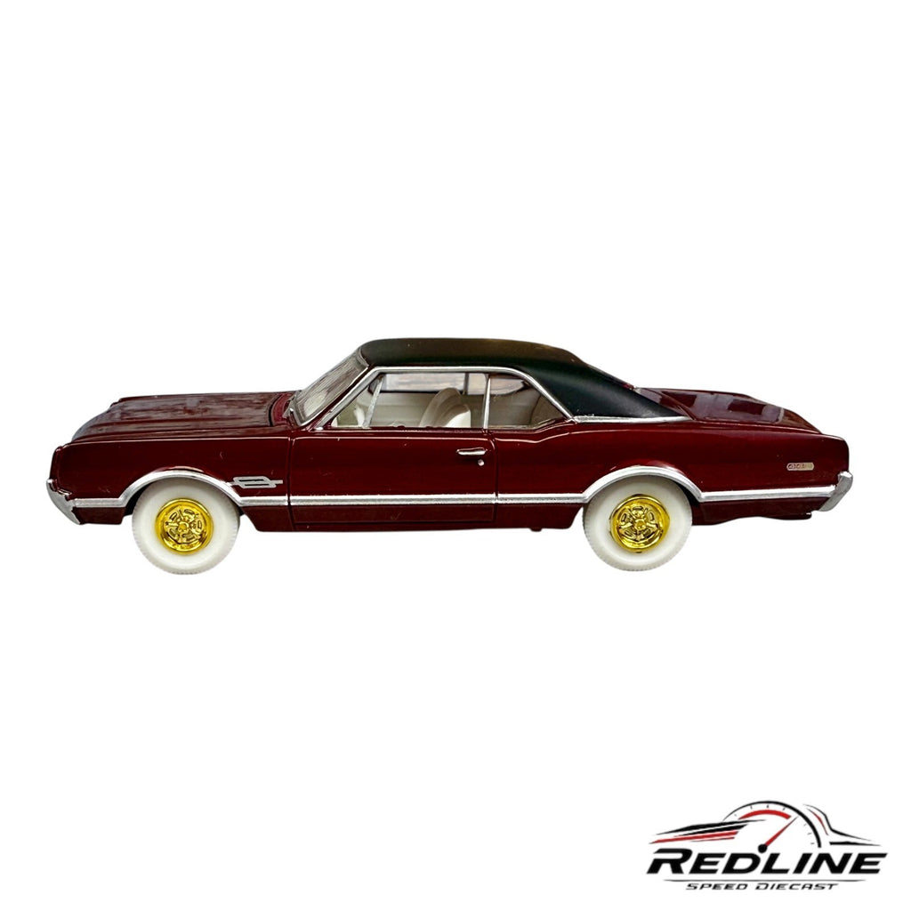 🔥🔥🔥AutoWorld 1966 Oldsmobile 442 Ultra Red Chase Loose C20🔥🔥🔥