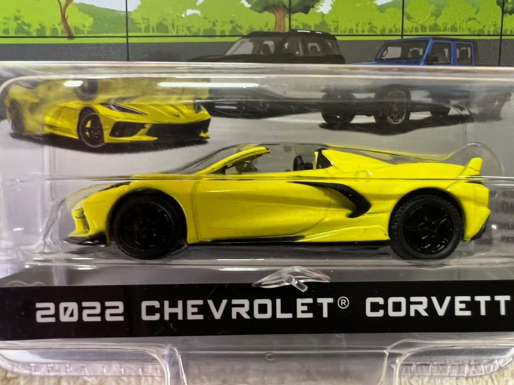 🔥GreenLight 2022 Chevrolet Corvette Convertible Showroom Floor Series 1 HW16🔥