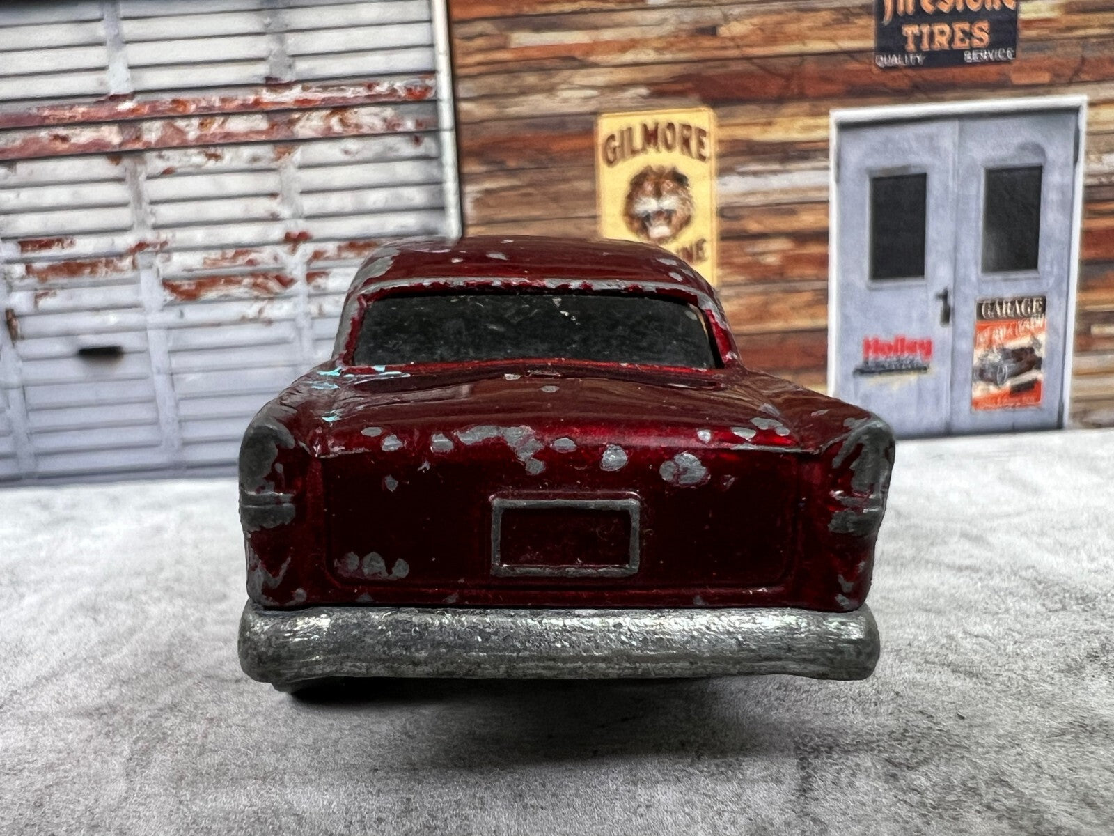 🔥🔥🔥🔥 Hot Wheels Hot Ones 55 Chevy Metallic Maroon C9🔥🔥🔥🔥