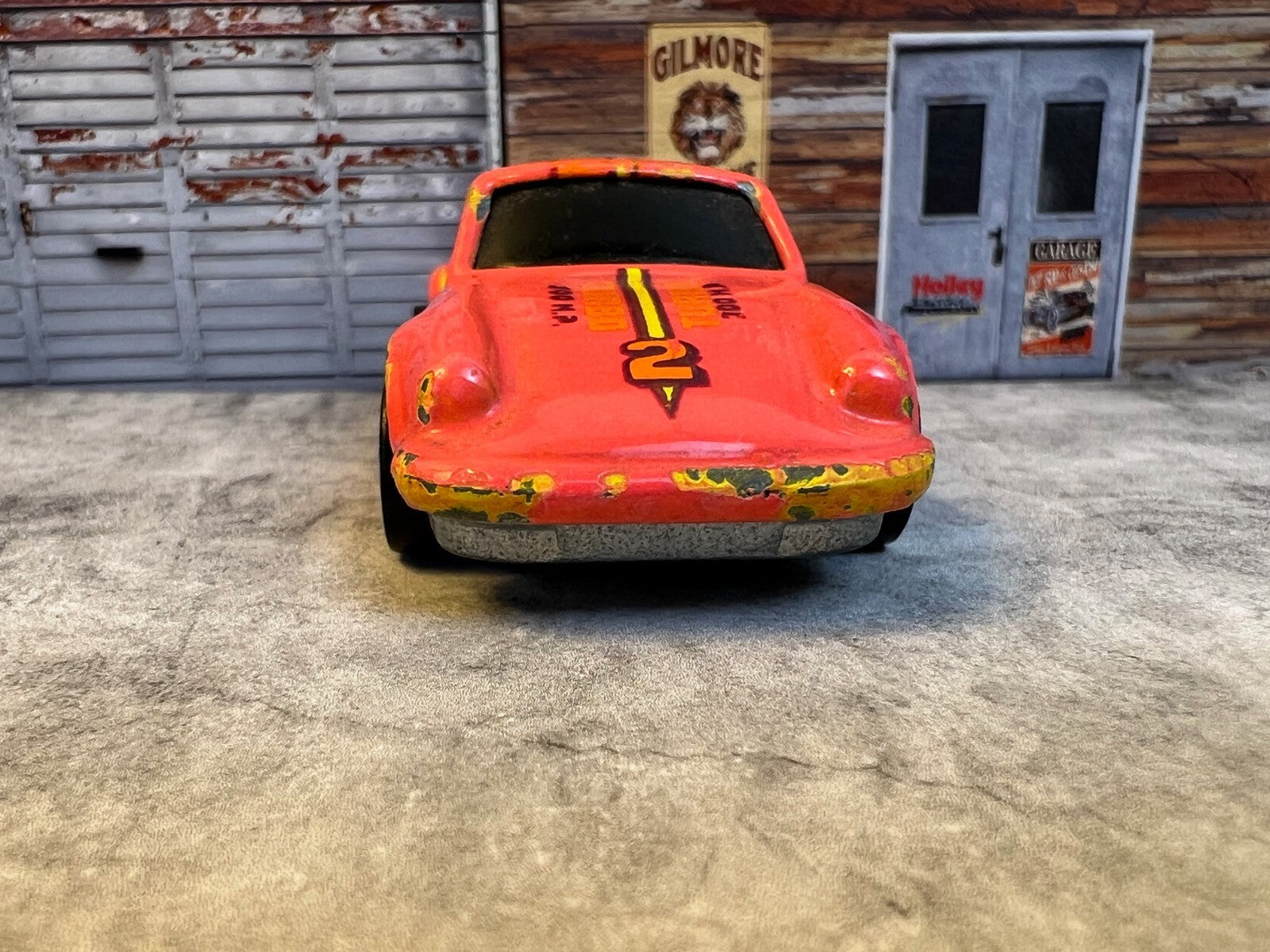 🇩🇪🇩🇪1974 Hot Wheels Color Racer Porsche Turbo 2 300 HP Vintage C5🇩🇪🇩🇪