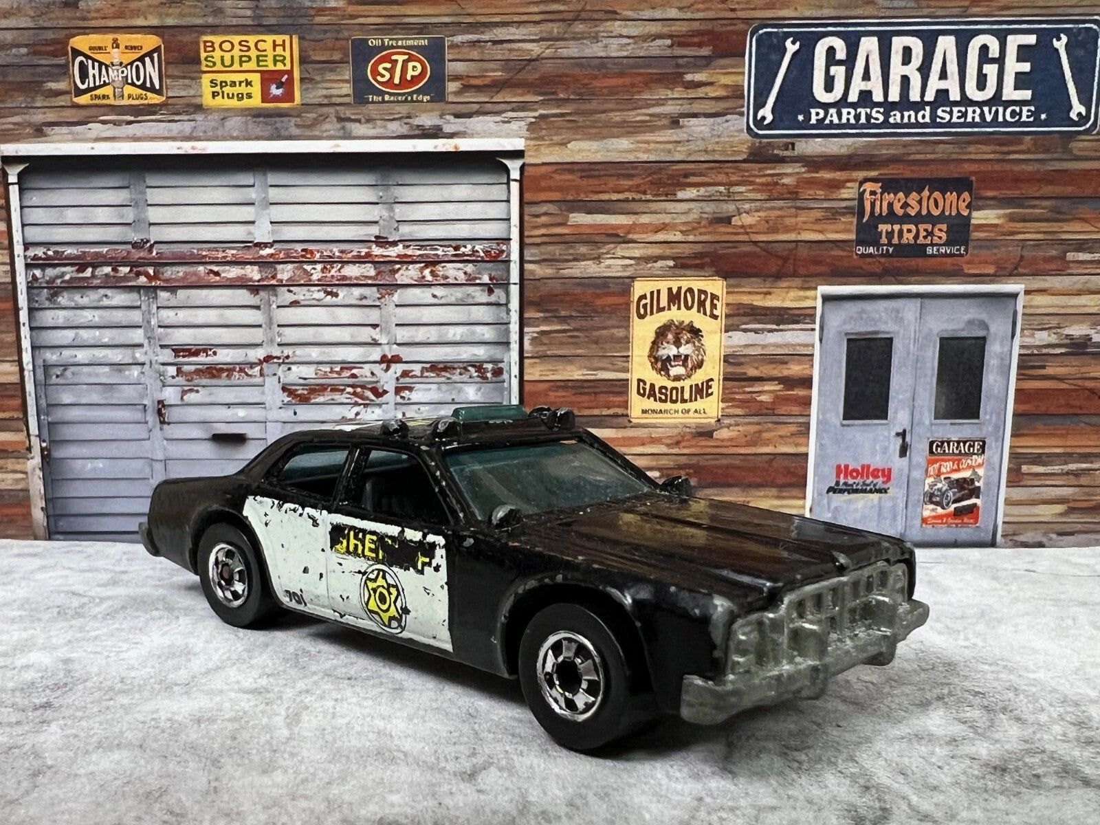 🔥🔥🔥Vintage 1982 Hot Wheels Chevrolet Police Patrol Car Sheriff 701 C14🔥🔥🔥
