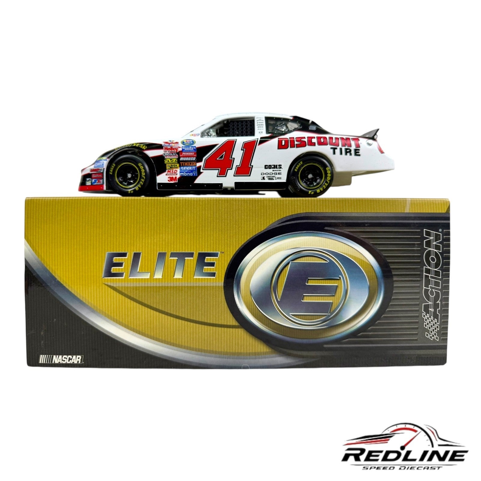 🏁🏁Action Elite Reed Sorenson #41 Discount Tire 2006 Charger 1:24 B1🏁🏁