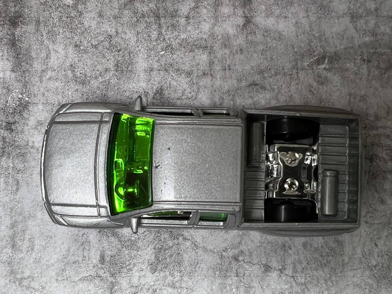 🔥🔥🔥Hot Wheels Nissan Titan Silver Pick-up Truck Lowrider C18🔥🔥🔥