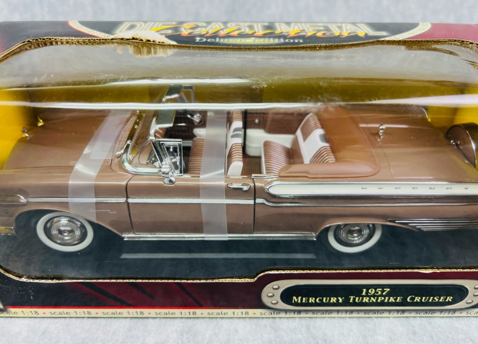 🇺🇸🇺🇸Road Signature 1957 Mercury Turnpike Cruiser 1/18 Diecast🇺🇸🇺🇸
