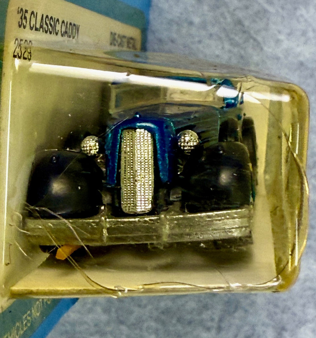 🔥🔥🔥Hot Wheels 1935 Classic Caddy  2529 1982 Blue 1:64 H22🔥🔥🔥