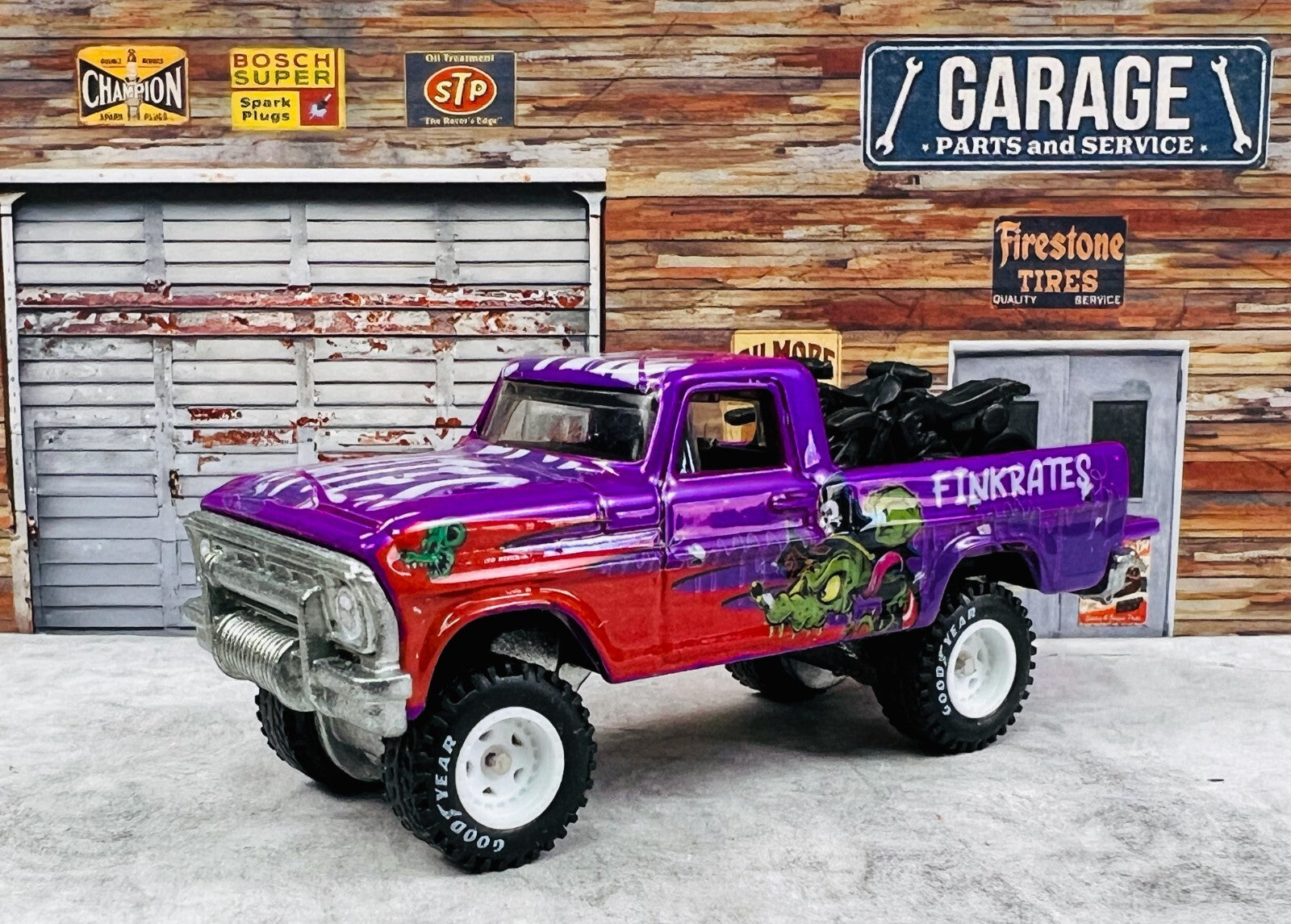 🇺🇸🇺🇸Hot Wheels Texas Drive 'em Fink RatesLOOSE 🇺🇸🇺🇸