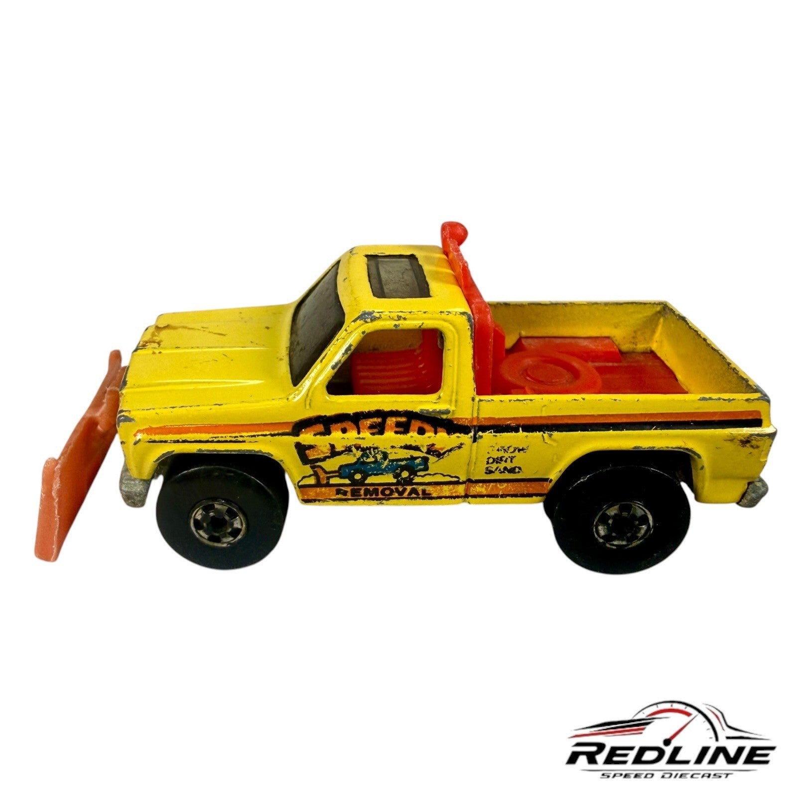 🇺🇸Hot Wheels Blackwall Speedy Removal Snow Plow Truck Vintage C5🇺🇸