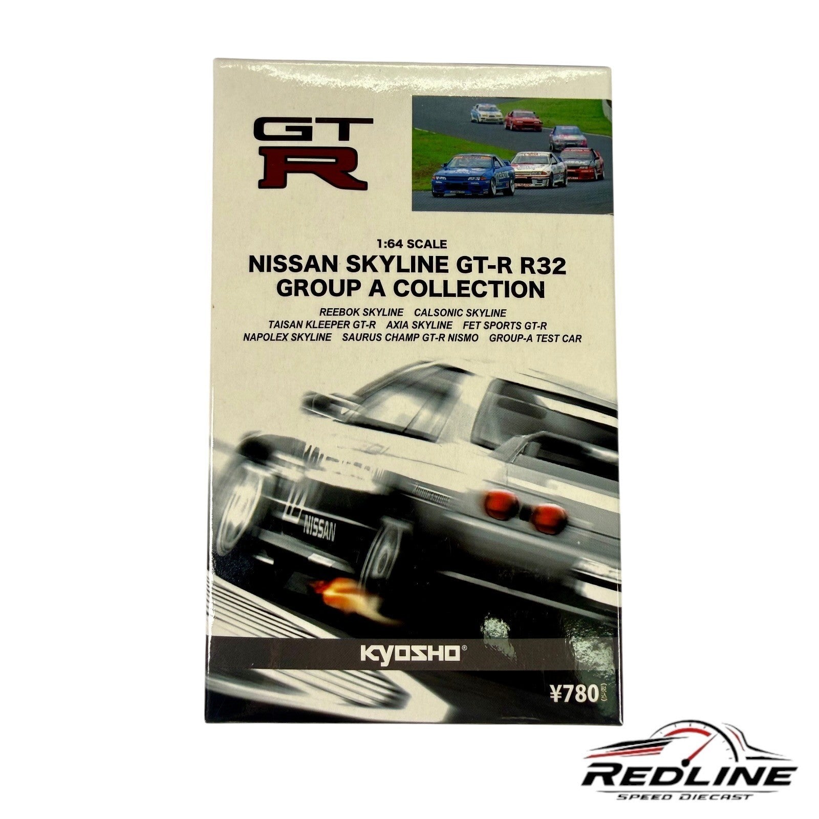 🎌🎌Kyosho Nissan Skyline GT-R R32 Group A AXIA SKYLINE H15 1:64🎌🎌